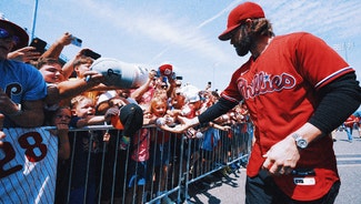 Next Story Image: Nationals and Phillies are kids for a day, mingling among Little Leaguers